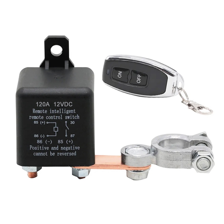 Remote Battery Isolator Switch, Dc12v 120a/200a Anti-theft Upgrade