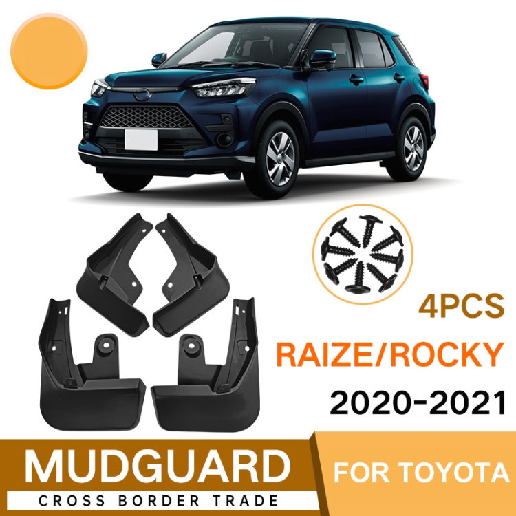 Garde-boue Pour Toyota RAV4 2016-2018 - Pare-éclaboussures Avant Et Arrière, Protection Carrosserie