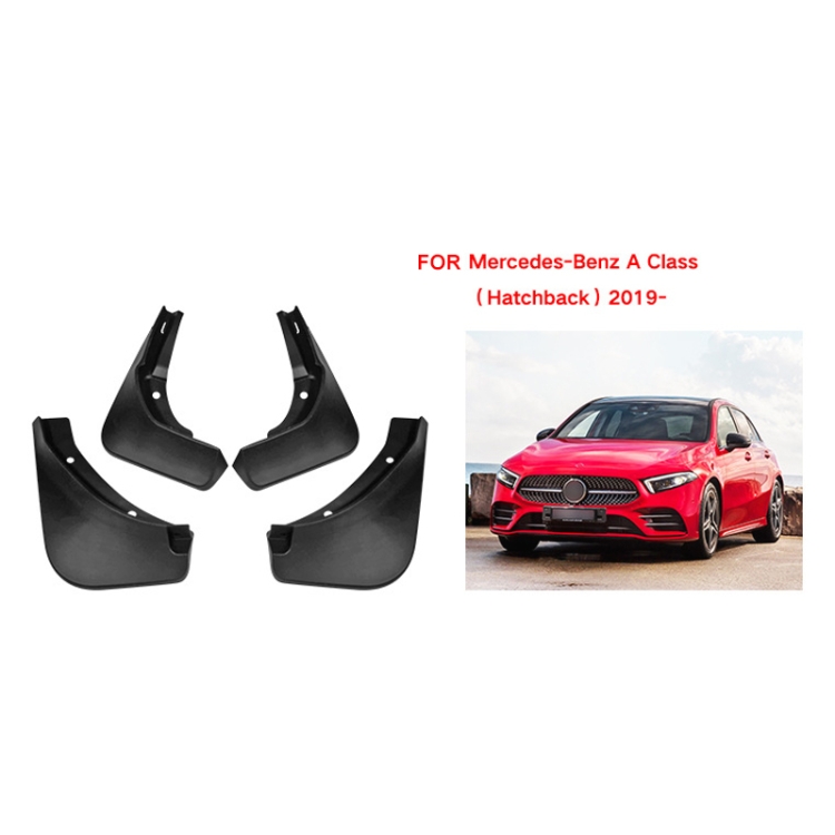 Per Mercedes-Benz Classe A Hatchback 2019-2022 4 pz/set Auto Auto In  Plastica Morbida Paraspruzzi Paraspruzzi Parafango