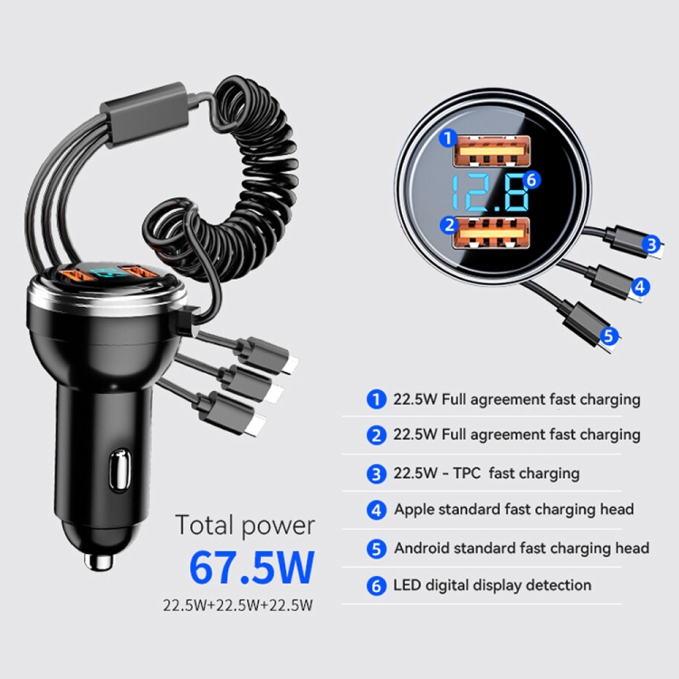 Retoo Mini Autoladegerät USB 15W 3.1A Ladegerät Zigarettenanzünder, Adapter  Auto Zubehör, Duales USB-Autoladegerät, Kompatibel mit Phone Pro Max,  Tablet, Samsung, Laptops, AirPods, Switch: : Elektronik & Foto