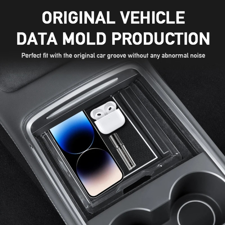 Scatola portaoggetti per il controllo centrale dell'auto per Tesla