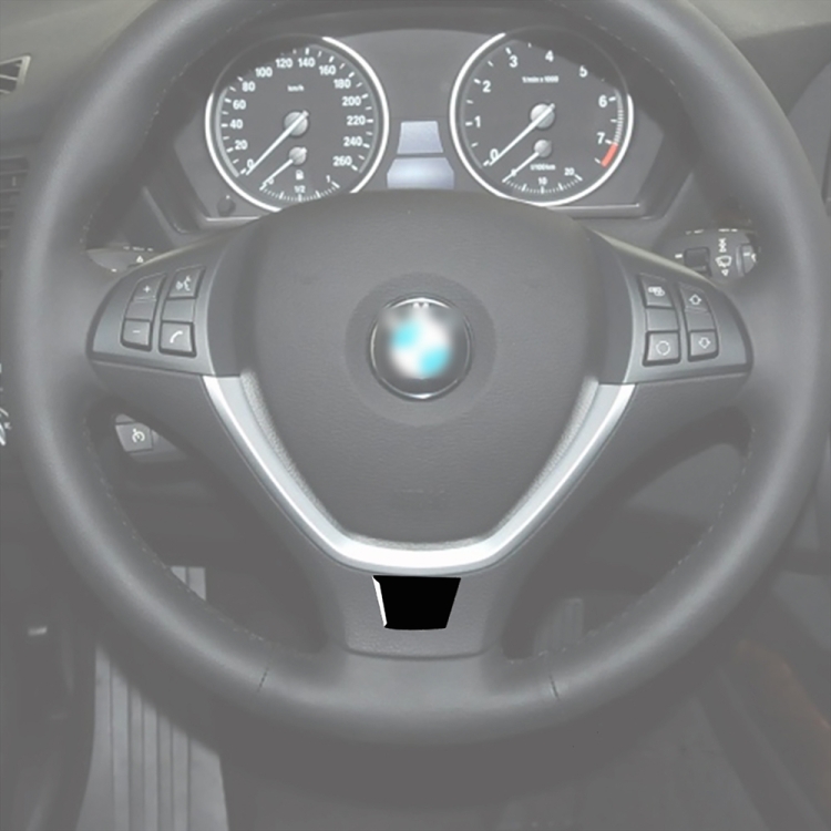 Auto-Lenkradknöpfe, dekorativer Aufkleber für BMW E70 X5 / E71 X6