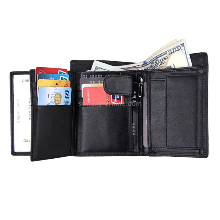 RFID Aluminum Alloy Wallet Tech Anti-theft Bank Business Card