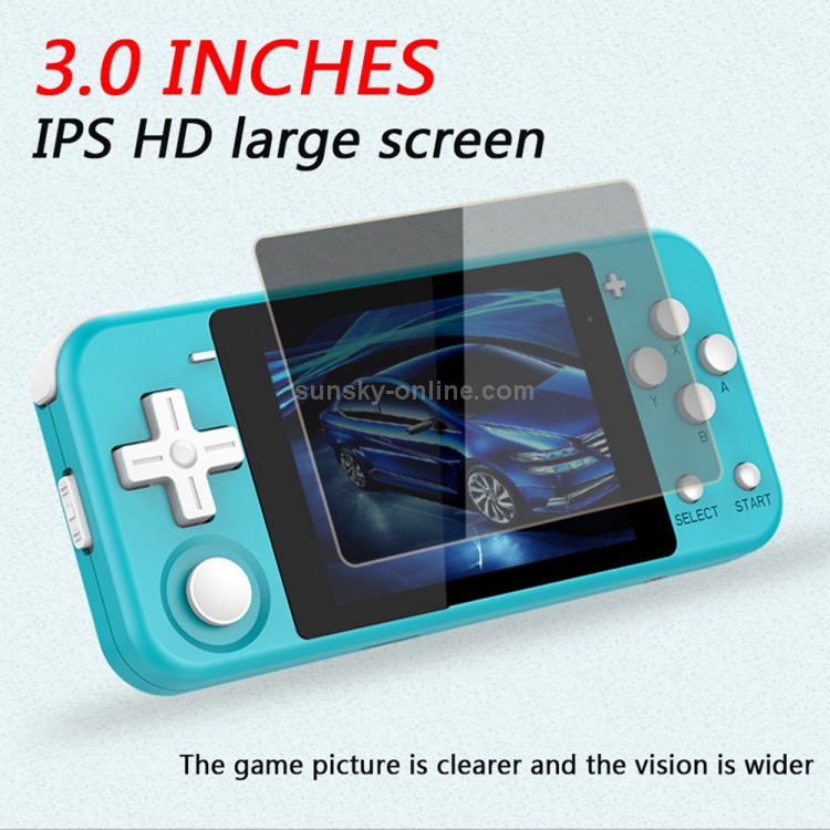 Console de jeu portable rétro X6 4,3 pouces avec caméra 3MP, 10000 jeux  intégrés, prend