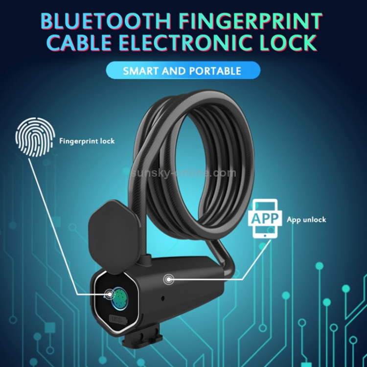 C3BF Bluetooth + Version d'empreintes digitales Antivol