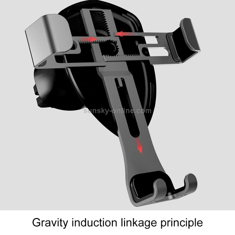 Original Xiaomi Youpin COOWOO Gravity Sensing Car Mount Holder, Suitable for 4.0-6.0 inch Smartphones(Grey) Original Xiaomi Youpin COOWOO Gravity Sensing Car Mount Holder, Suitable for 4.0-6.0 inch Smartphones(Grey)