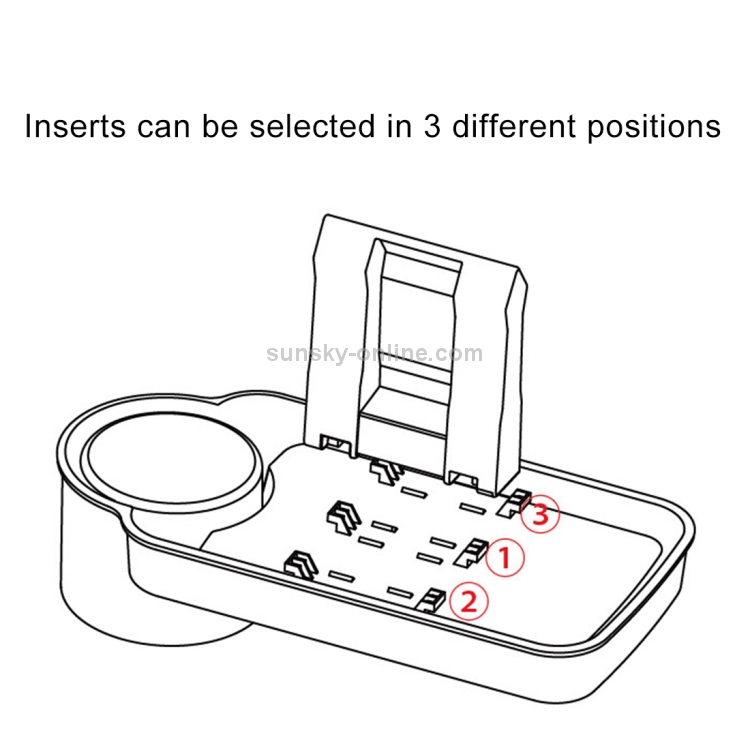 SHUNWEI SD-1511 Portable Vehicle MultifunctionCup Holder Cell Phone Holder SHUNWEI SD-1511 Portable Vehicle MultifunctionCup Holder Cell Phone Holder