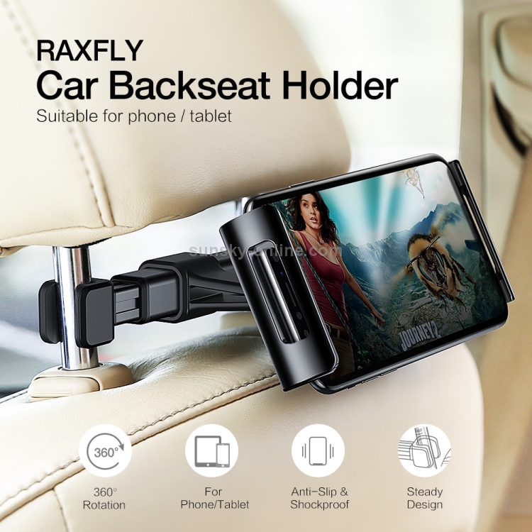 FLOVEME Auto Car Seatback Tablet PC / Mobilephone Holder for 4-11 inch Device (Black) FLOVEME Auto Car Seatback Tablet PC / Mobilephone Holder for 4-11 inch Device (Black)
