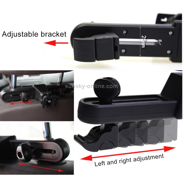 SHUNWEI SD-1153K Auto Car Seatback Tablet PC Holder Cradle SHUNWEI SD-1153K Auto Car Seatback Tablet PC Holder Cradle