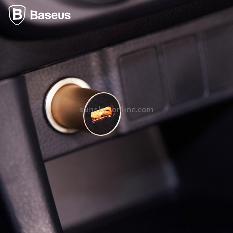 Baseus CarQ Series Single USB Port Qualcomm Quick Charge 3.0 (QC3.0) Car Charger for Smartphones and Tablets, Compatible with Spring Type Interface Car(Silver) Baseus CarQ Series Single USB Port Qualcomm Quick Charge 3.0 (QC3.0) Car Charger for Smartphones and Tablets, Compatible with Spring Type Interface Car(Silver)