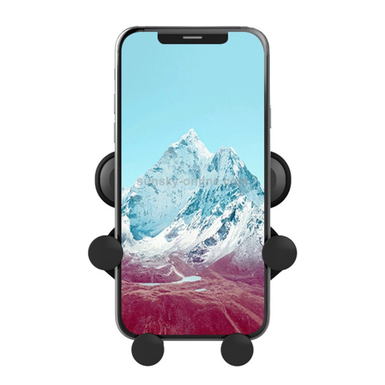Universal Car Air Vent Mount Phone Holder Stand, Clip Width: 67-87mm(Red) Universal Car Air Vent Mount Phone Holder Stand, Clip Width: 67-87mm(Red)