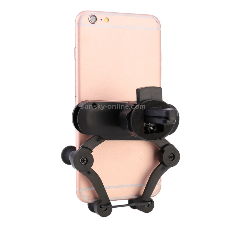 Universal Car Air Vent Mount Phone Holder Stand, Clip Width: 67-87mm(Red) Universal Car Air Vent Mount Phone Holder Stand, Clip Width: 67-87mm(Red)