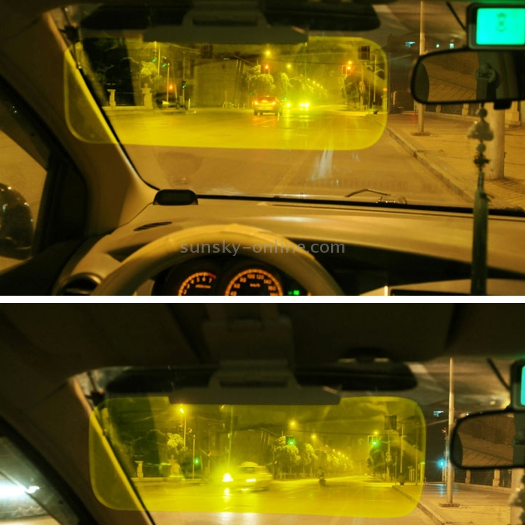 2 in 1 HD Auto Anti-Blend Blendende Tag Nachtsicht Fahrspiegel Sonnenblenden