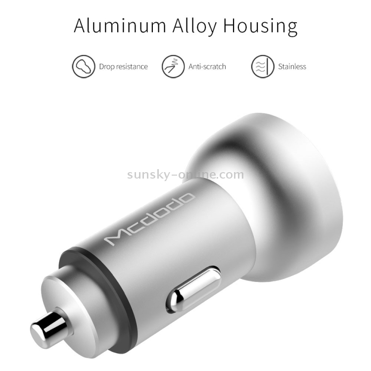 Mcdodo CC-3871 2-Ports USB LED Smart Digital Display Car Charger Mcdodo CC-3871 2-Ports USB LED Smart Digital Display Car Charger