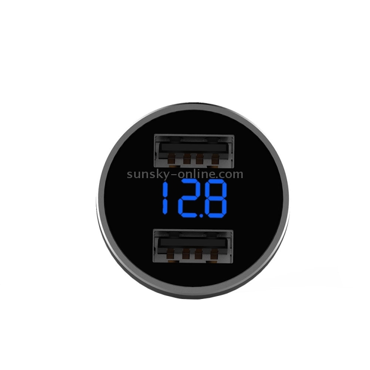 Mcdodo CC-3871 2-Ports USB LED Smart Digital Display Car Charger Mcdodo CC-3871 2-Ports USB LED Smart Digital Display Car Charger