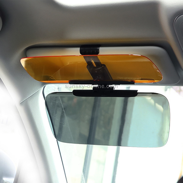 3R-2146 Auto Doppelseite Blendschutz Blendende Brille Fahrspiegel  Sonnenblenden