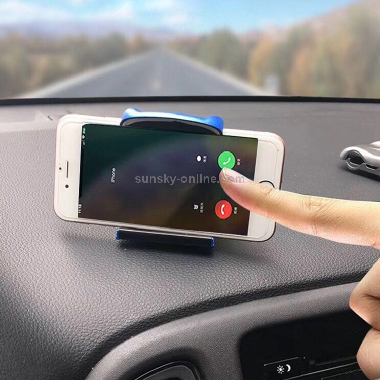 Multi-function Car Temporary Parking Card Mobile Phone Holder (Blue) Multi-function Car Temporary Parking Card Mobile Phone Holder (Blue)