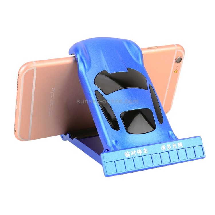Multi-function Car Temporary Parking Card Mobile Phone Holder (Blue) Multi-function Car Temporary Parking Card Mobile Phone Holder (Blue)