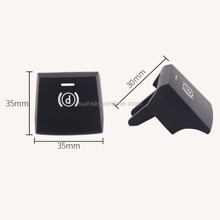 Auto Parking Switch Cover Replacement Handbrake P Key Button 61316822518  for BMW 5 / 6 Series 2009-2013