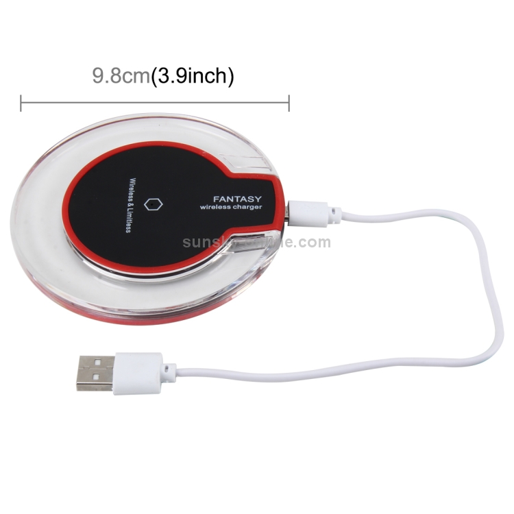 Safety Wireless and Limitless QI-standard Wireless Charger Fast Charging  Charger with Micro USB Cable