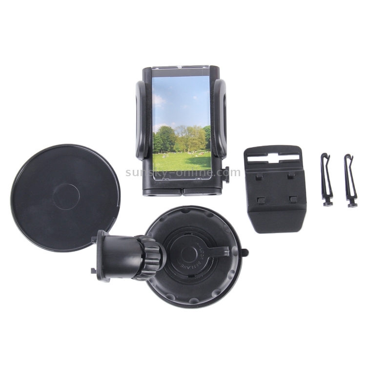 SHUNWEI SD-1121G Car Phone Multi-functional Mount Holder, Windshield / Dashboard Universal Car Mobile Phone Cradle SHUNWEI SD-1121G Car Phone Multi-functional Mount Holder, Windshield / Dashboard Universal Car Mobile Phone Cradle
