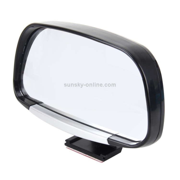 3R-081 Auto Blind Spot Vista laterale Specchio convesso grandangolare  Collezione di visione Specchietto laterale Specchio cieco (nero)