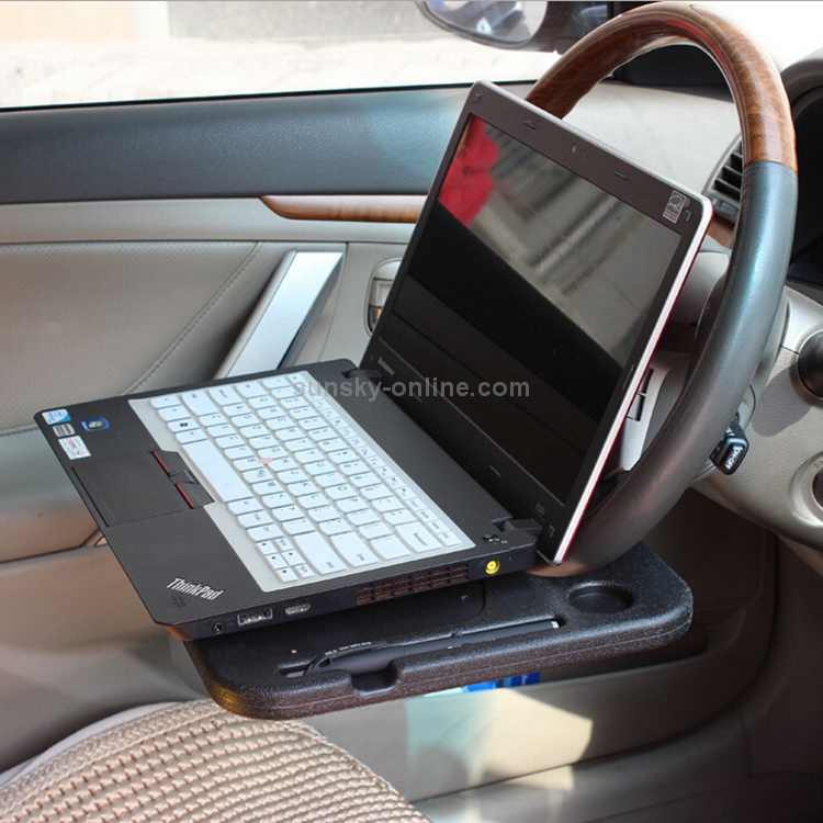 Volant de voiture multifonction Boîte de table pour carte d'ordinateur  Plateau de voiture Bureau d