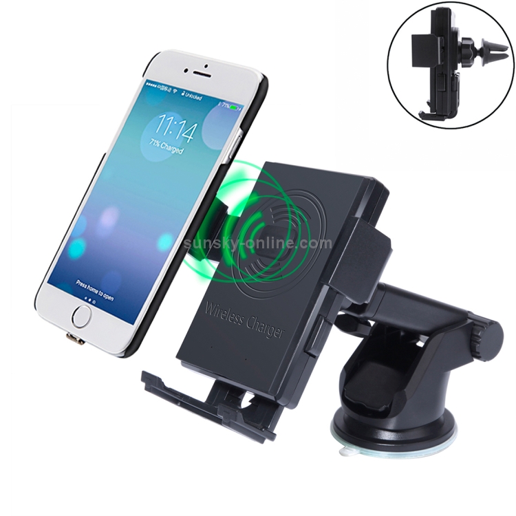 N8-1 5V 1A Output Sticky Bracket Car Air Outlet Vent Fast Wireless Charger N8-1 5V 1A Output Sticky Bracket Car Air Outlet Vent Fast Wireless Charger