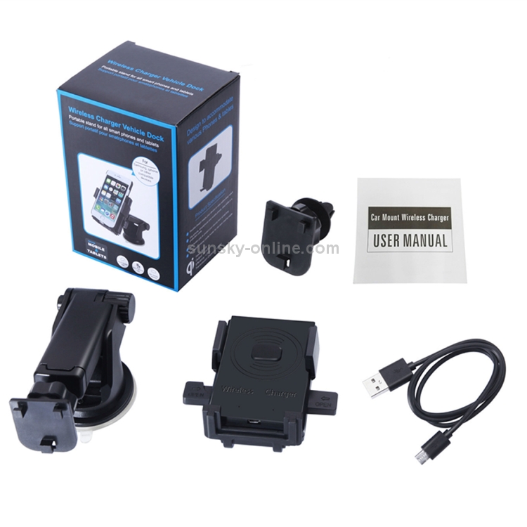 N8-1 5V 1A Output Sticky Bracket Car Air Outlet Vent Fast Wireless Charger N8-1 5V 1A Output Sticky Bracket Car Air Outlet Vent Fast Wireless Charger