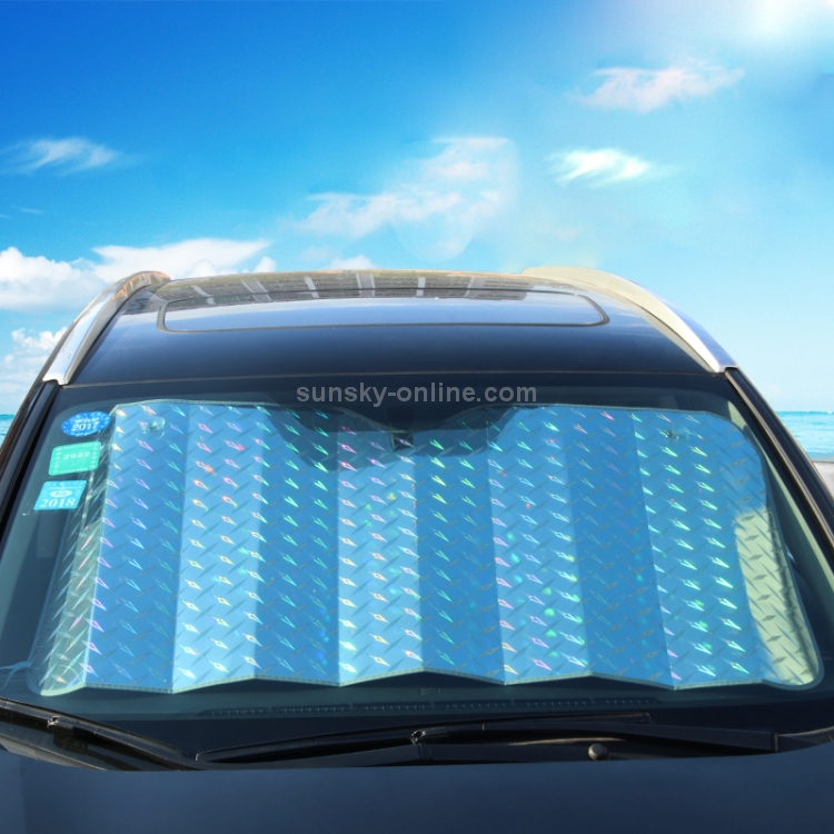 Sonnenschutz Drei Fächer Auto Windschutzscheibe Visierabdeckung Block Frontscheibe  Sonnenschutz UV-Schutz, Größe: 140 x 70 cm