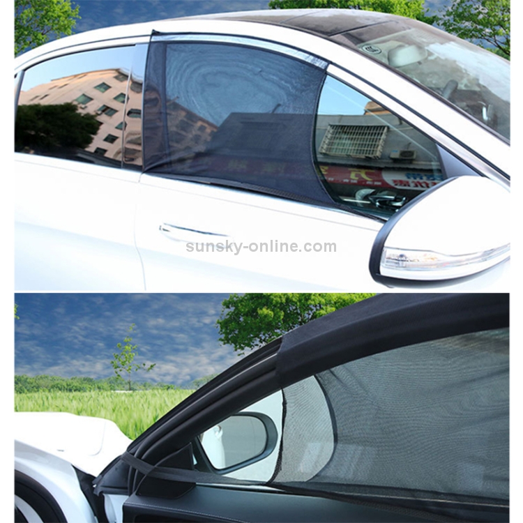 2 PCS Auto Heckscheibe Netzgarn Sonnenschutz Isolierung Fenster