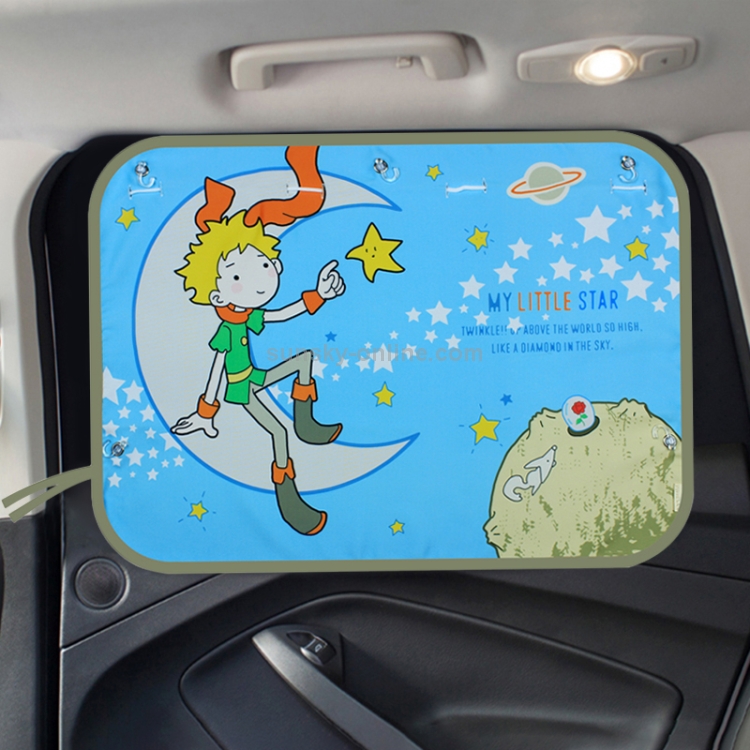 Couverture de pare-soleil de fenêtre d'isolation de protection solaire de  fenêtre arrière de voiture de modèle de bébé de lune, taille: 70 * 50cm