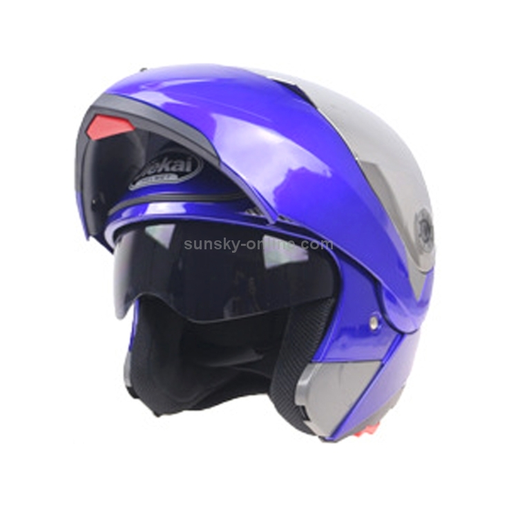 JIEKAI 105フルフェイスヘルメット電動二輪車ダブルレンズ保護