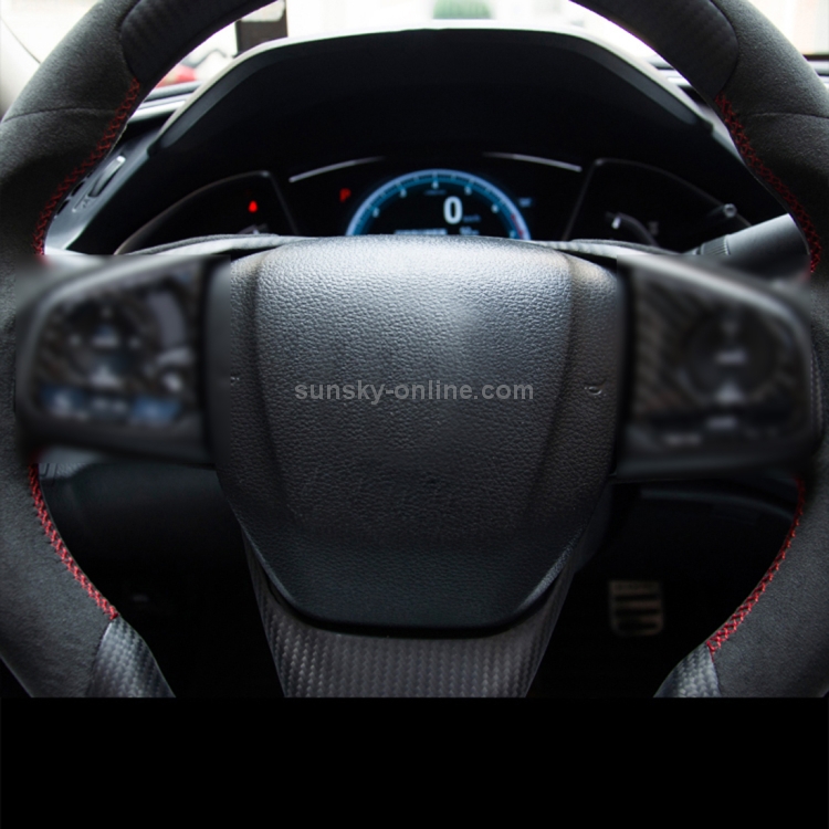 Autocollants décoratifs pour volant pour Honda Civic 10e