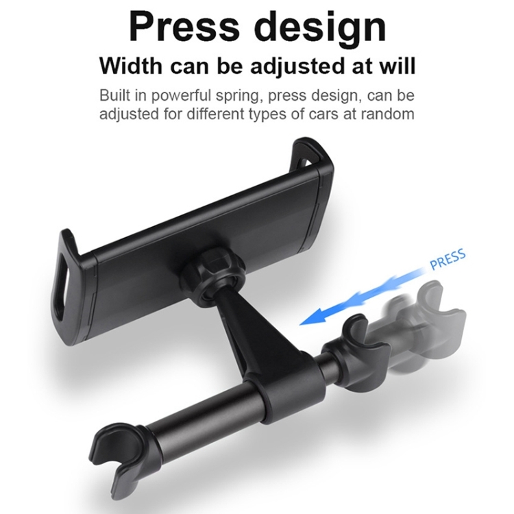 p-01 Auto Car Seatback Tablet PC / Mobilephone Holder (Black) p-01 Auto Car Seatback Tablet PC / Mobilephone Holder (Black)