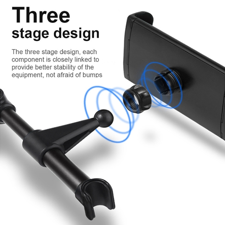 p-01 Auto Car Seatback Tablet PC / Mobilephone Holder (Black) p-01 Auto Car Seatback Tablet PC / Mobilephone Holder (Black)