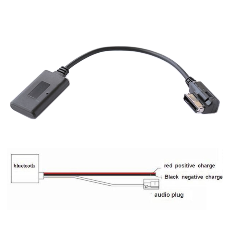Câblage de câble audio sans fil Bluetooth AUX de voiture pour
