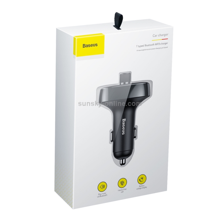 Baseus T Typed Bluetooth MP3 Car Charger Baseus T Typed Bluetooth MP3 Car Charger