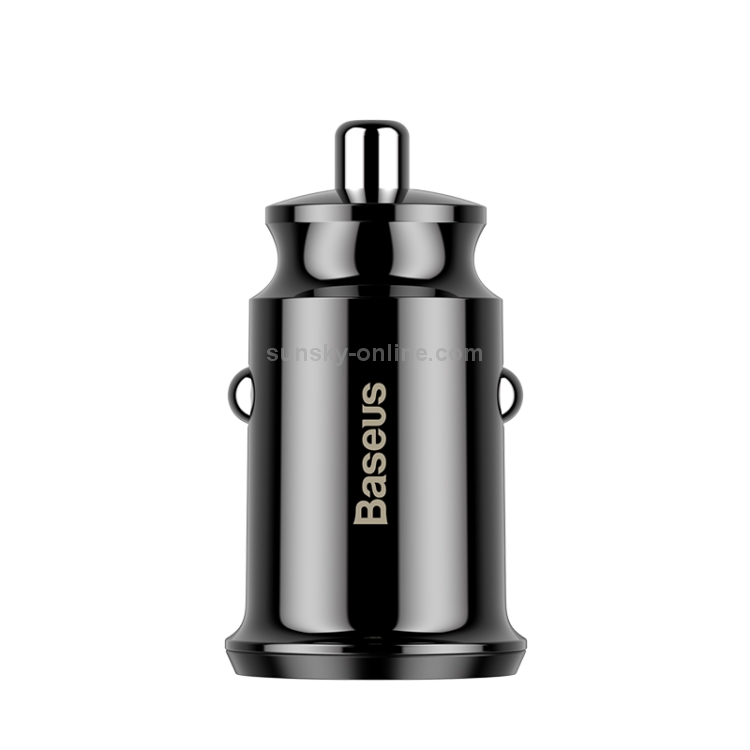 Baseus Grain Dual USB Smart Car Charger 3.1A Max Output Baseus Grain Dual USB Smart Car Charger 3.1A Max Output