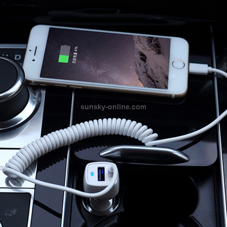 JOYROOM UP-522AL 5V 2.1A USB Smart Car Charger JOYROOM UP-522AL 5V 2.1A USB Smart Car Charger