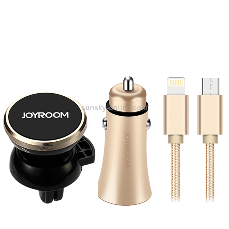 JOYROOM C-M213 Vehicle Charging Kit Dual USB Port 2.1A Car Charger JOYROOM C-M213 Vehicle Charging Kit Dual USB Port 2.1A Car Charger