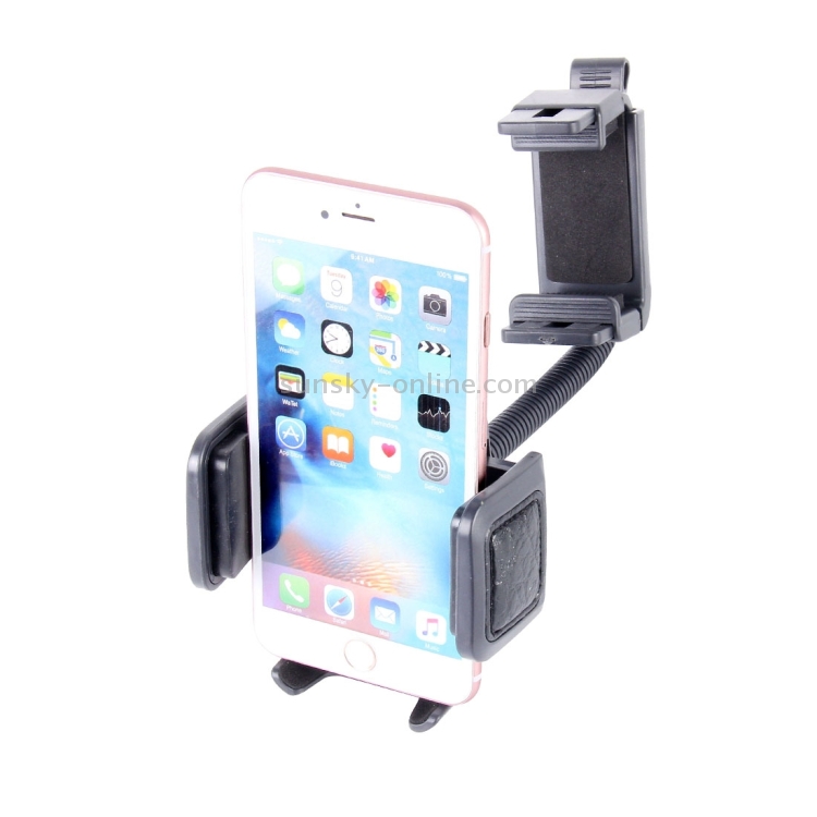 Double Clamp Universal Car Air Vent Mount Phone Holder for Width of 50-85mm Smartphones Double Clamp Universal Car Air Vent Mount Phone Holder for Width of 50-85mm Smartphones