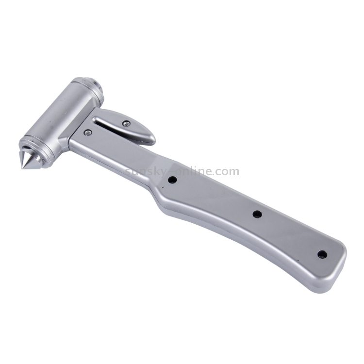 AC-859 Seat Belt Cutter Window Breaker Auto Rescue Tool Ideal Pure Metal  Car Safety Emergency Hammer