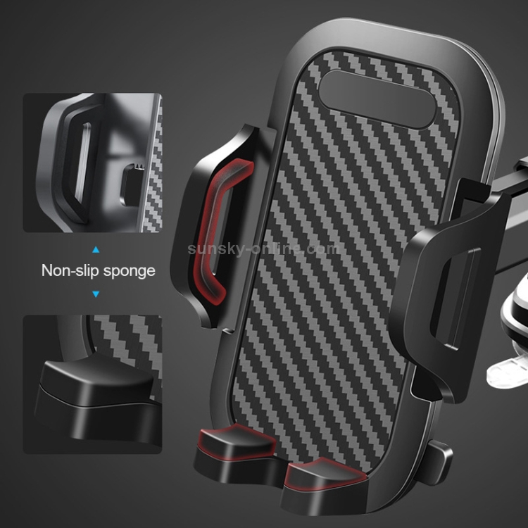 Multi-function Vehicle Navigation Frame Suction Cup Car Mount Phone Holder(Black) Multi-function Vehicle Navigation Frame Suction Cup Car Mount Phone Holder(Black)