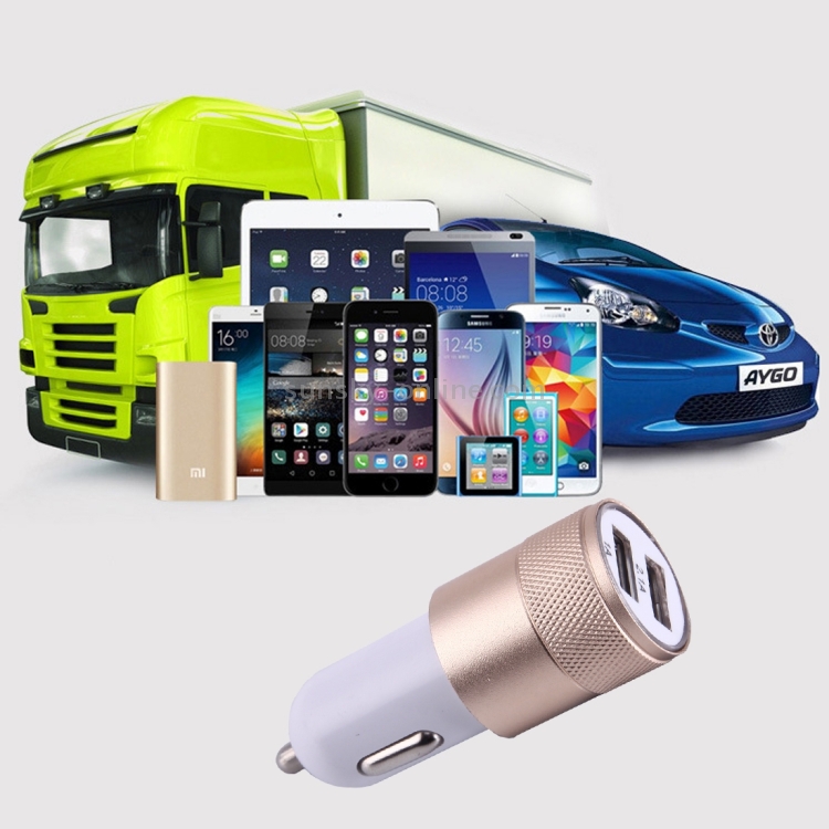 5V 2.1A/1A 2-Ports USB Universal Car Charger 5V 2.1A/1A 2-Ports USB Universal Car Charger