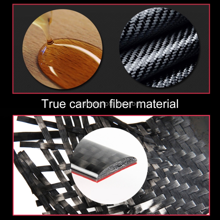 5 PCS Car Carbon Fiber Türheber Fensterheber Knopf dekorativer