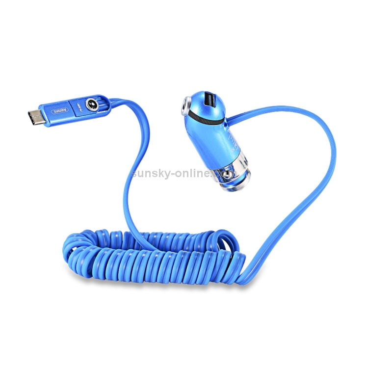 REMAX RCC211 5V 2.4A Output Smart Car Charger REMAX RCC211 5V 2.4A Output Smart Car Charger