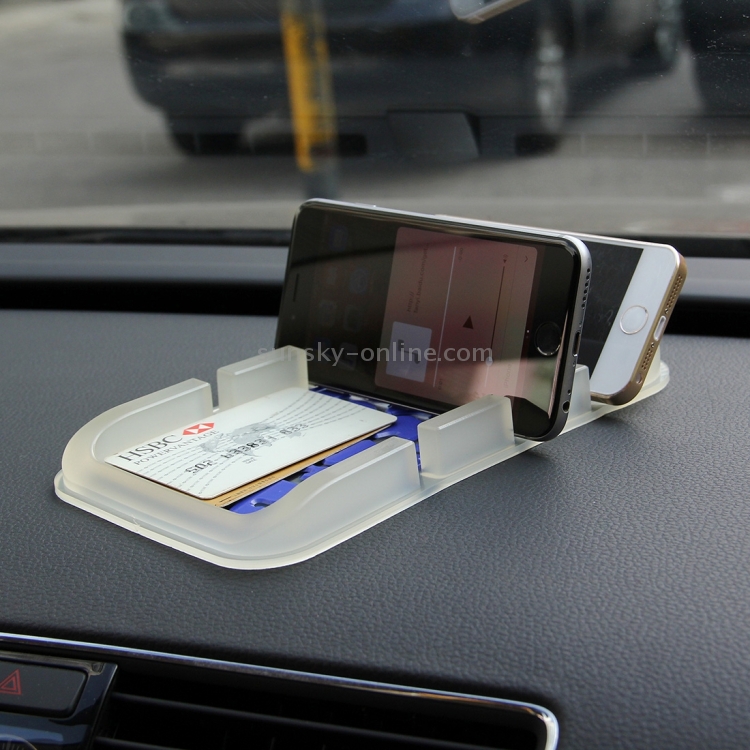Silicone Pad Non-slip Dashbord Mat Car Mount Holder with Parking Phone Number Silicone Pad Non-slip Dashbord Mat Car Mount Holder with Parking Phone Number