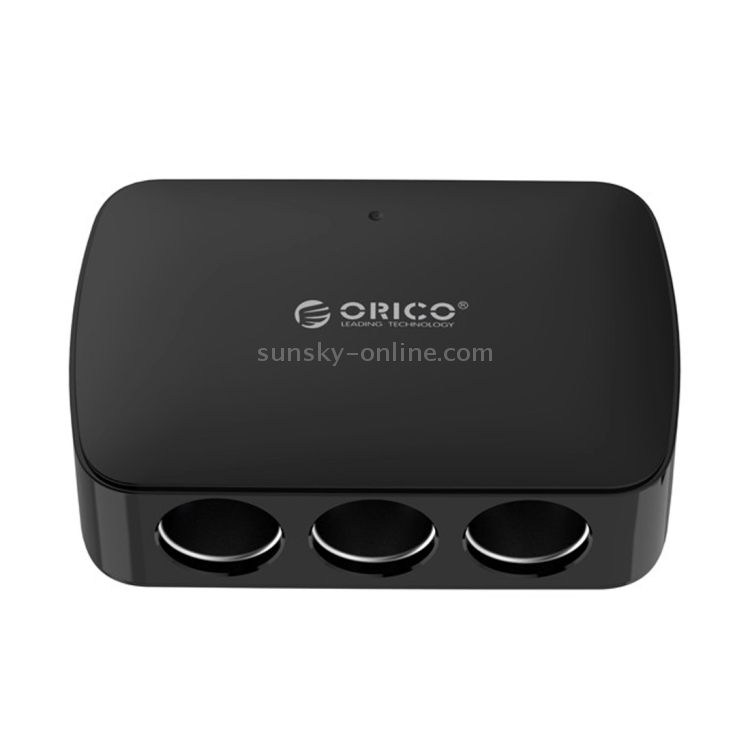 ORICO MP-4U3S Triple Cigarette Lighter Socket + Dual 2.4A & Dual 1A USB Ports Car Charger(Black) ORICO MP-4U3S Triple Cigarette Lighter Socket + Dual 2.4A & Dual 1A USB Ports Car Charger(Black)