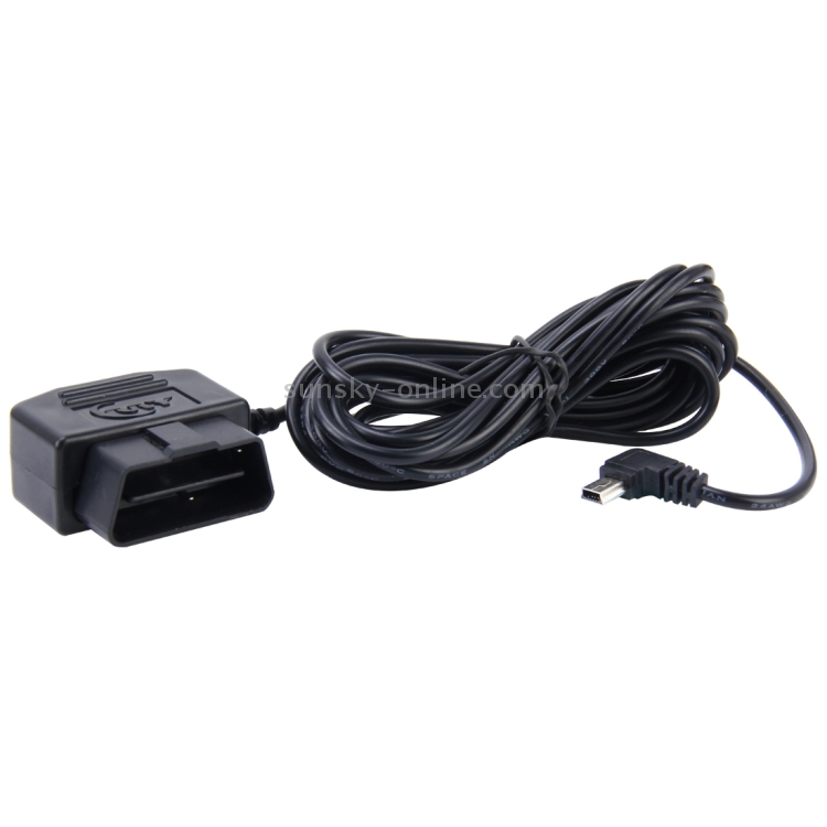 Car Auto 16Pin OBD Charging Cable Micro USB Power Adapter for GPS Tablet E-dog Phone, Cable Length: 2m Car Auto 16Pin OBD Charging Cable Micro USB Power Adapter for GPS Tablet E-dog Phone, Cable Length: 2m